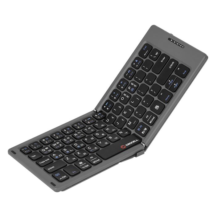 크로셀 저소음 접이식 블루투스 무선 접이식 키보드