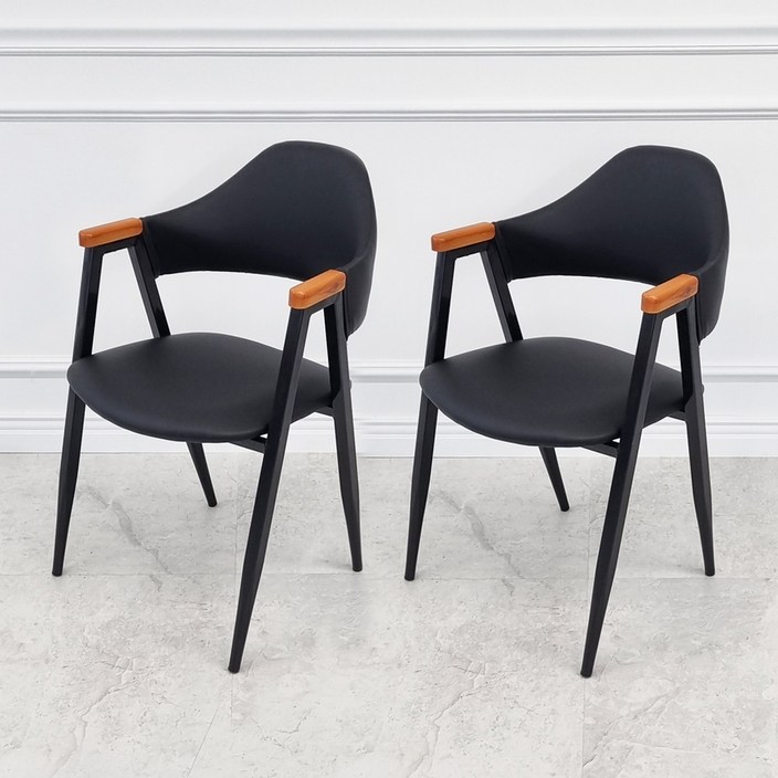 비에프컴퍼니 비올렛 우드 뉴버전 의자 2p