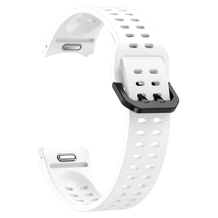 더조은셀러 갤럭시워치 6 5 4 클래식 프로 호환 원터치 버튼 스트랩 시계줄 밴드 스포츠 실리콘