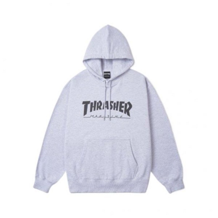 트래셔 THRASHER 매거진 로고 후디 라이트 그레이 매장정품 156515