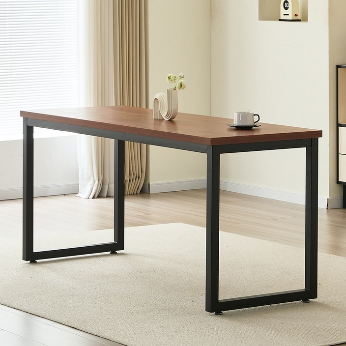 브라보가구 우든 멀바우 식탁 테이블 1600