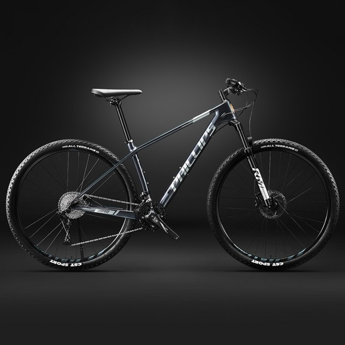 MTB 바퀴큰자전거 산악용 광폭타이어 29인치 33단, 그레이 경량 탄소섬유
