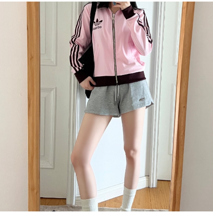 아디다스 여성 져지 프리미엄 베켄바우어 트랙탑 핑크