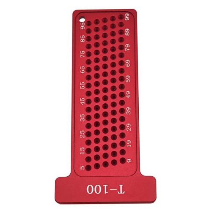 합금 메트릭 목공 100mm 그무개, 캘리브레이션, 도구, 알루미늄 정밀 홀 눈금자 아웃 크로스 포켓 측정 크로스