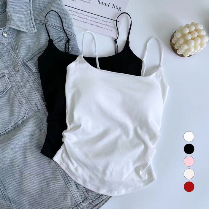 퓨어트 여성용 스탠다드 셔링 끈 조절 캡 나시 2p