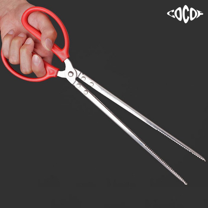 코코프 캠핑 다용도 가위형 롱집게 숯집게 불멍집게 38cm53cm