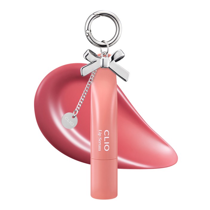 클리오 글레이즈 립 세럼 기획세트 (본품+키링), 001 소프트피그, 1개