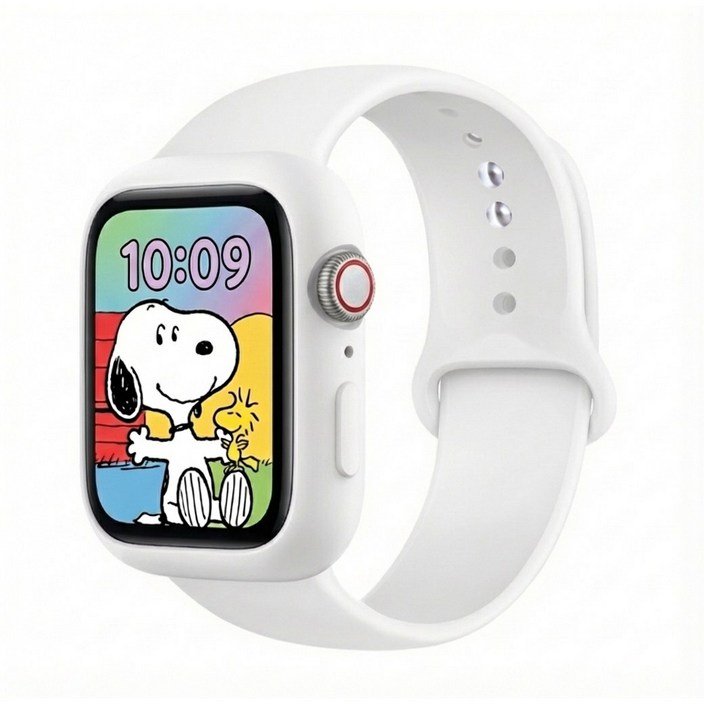 애플워치6/5/4/SE2 호환 일체형 케이스 스트랩 밴드