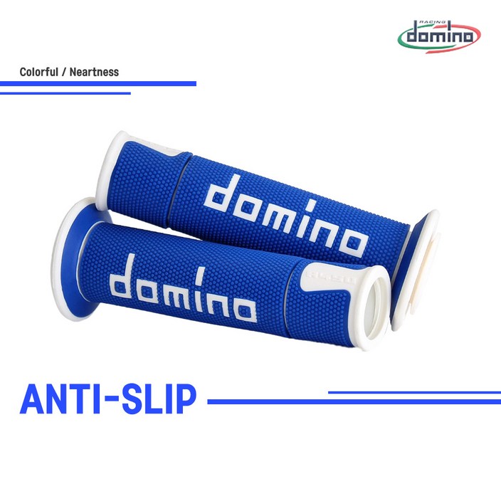 오토바이 핸들 온로드 레이스 그립 도미노그립 22mm 범용 바 A450
