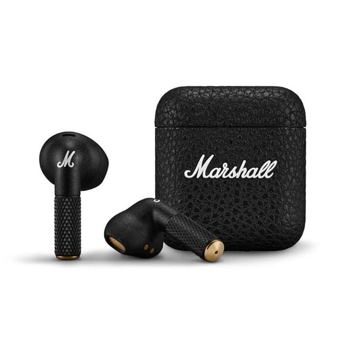 Marshall 완전 무선 이어폰 Minor IV 블랙 Bluetooth/Qi 충전 지원/통화 지원
