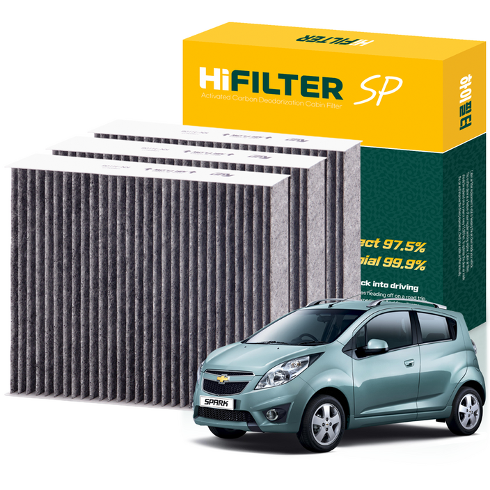 하이필터 쉐보레 스파크 활성탄 자동차 에어컨필터