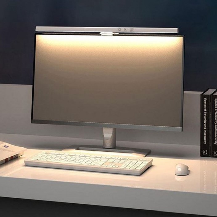 누심비 모니터 LED 조명 스크린바 스탠드 독서등 밝기조절 타이머