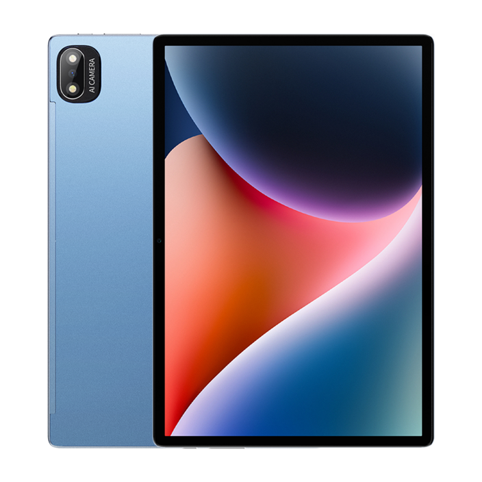 YIYAGI 8GB128GB 태블릿PC Android 11WIFI 블루투스Netflix내장한글 시스템 Tab 멀티미디어 R16 신형 10.1인치, 푸른 색