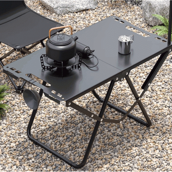 [더 캘리] 접이식 캠핑 테이블 차박 피크닉 야외 휴대용 폴딩 경량 미니 식탁