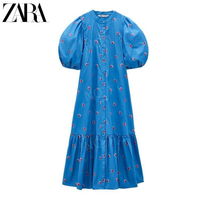 자라 물방울 퍼프 원피스 ZARA