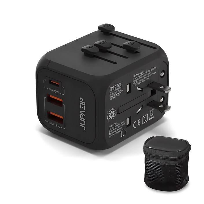주파집 여행용 멀티 어댑터 PD 30W JPAD300