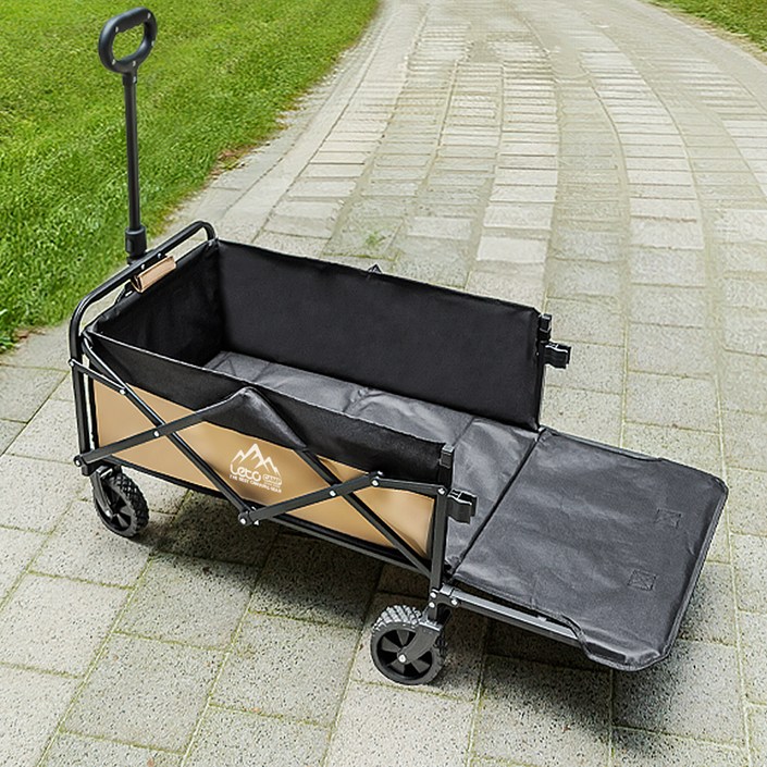 레토 접이식 캠핑웨건 카트 백도어 오픈형