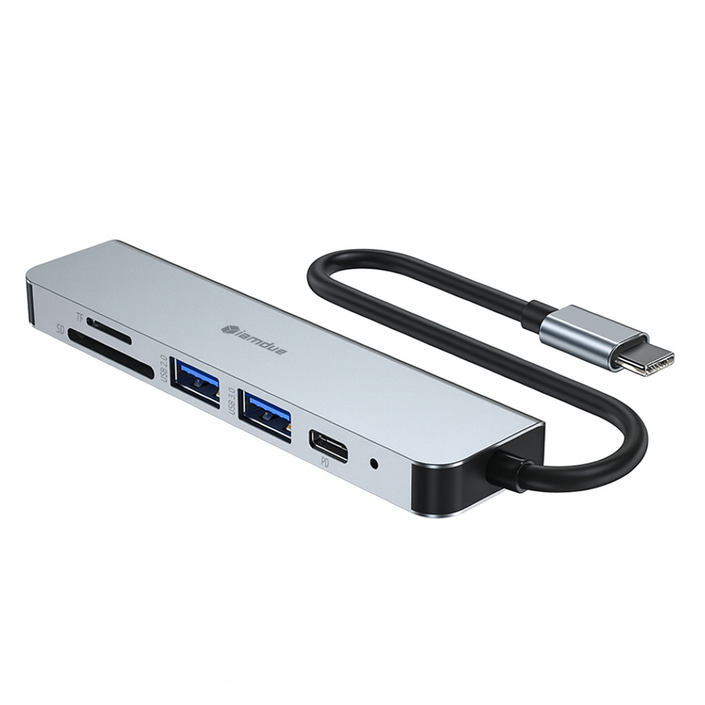 아이엠듀 6in1 USB C타입 허브 HDMI 4K 멀티포트 맥북 노트북 CUH606