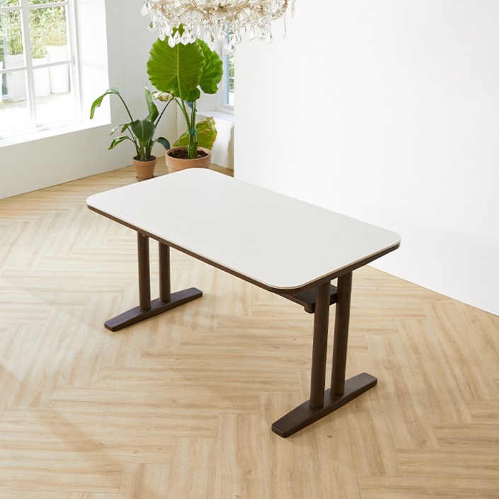 퍼피노 레브 세라믹 원목 식탁 방문설치