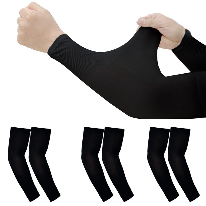 해피제이 아이스 아웃도어 UV차단 팔토시 손목형