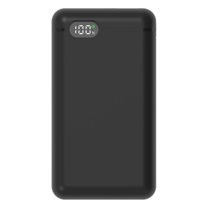 리큐엠 고속충전 보조배터리 20000mAh USB타입C, QP2000C1, 블랙