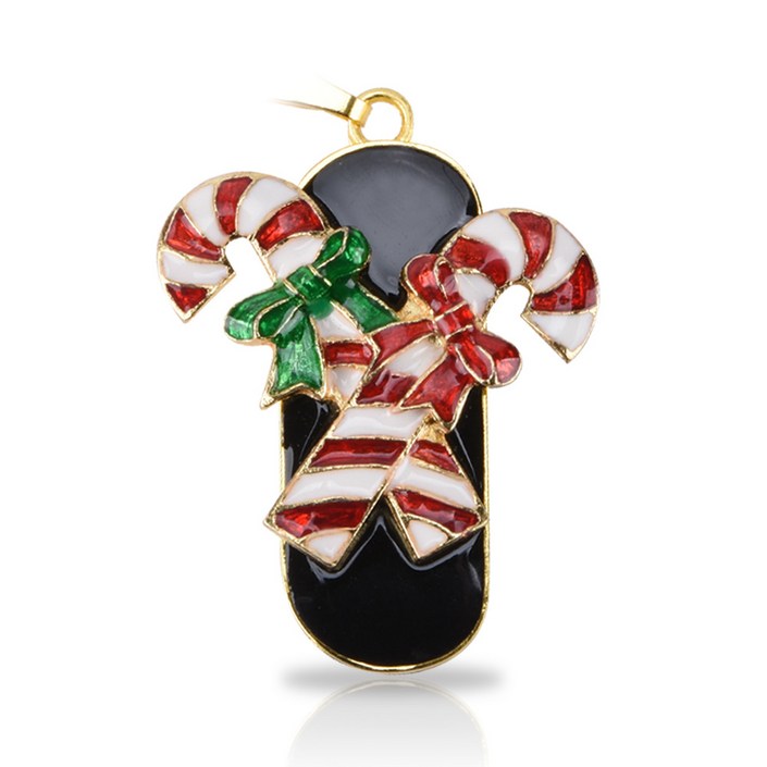 칼론 크리스마스 메탈 캐릭터 USB메모리 산타캔디