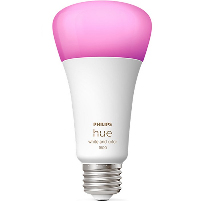 필립스휴 화이트  컬러 앰비언스 1600 루멘 LED 전구 13W  9290035388
