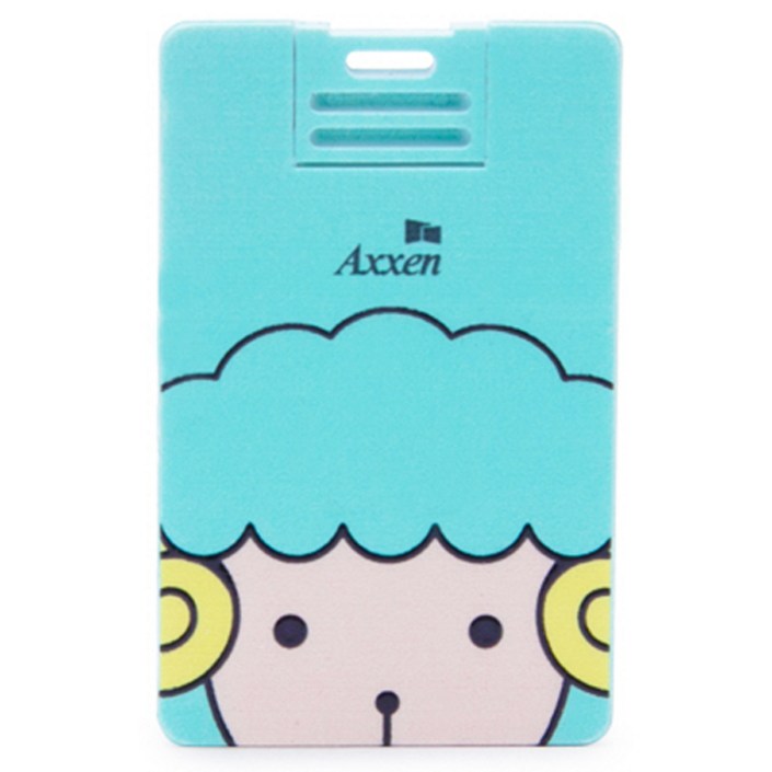 액센 뚱글이 양 캐릭터 카드형 USB 메모리 U38