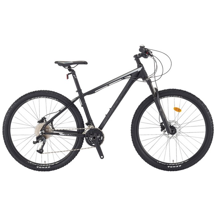 스마트 24년형 27.5 테트라 7XX 33단 MTB 자전거 LTWOO A9, 블랙 무광, 160cm, 1개