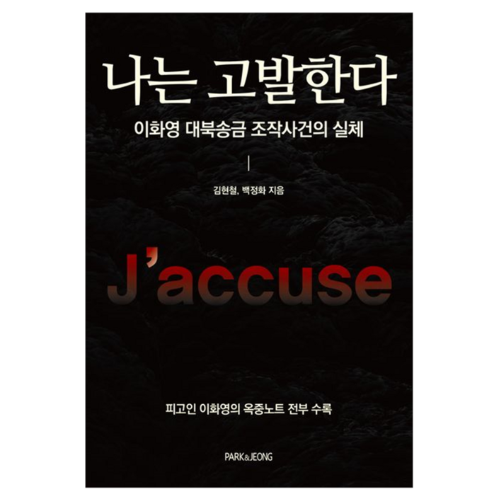 나는 고발한다 이화영 대북송금 조작사건의 실체