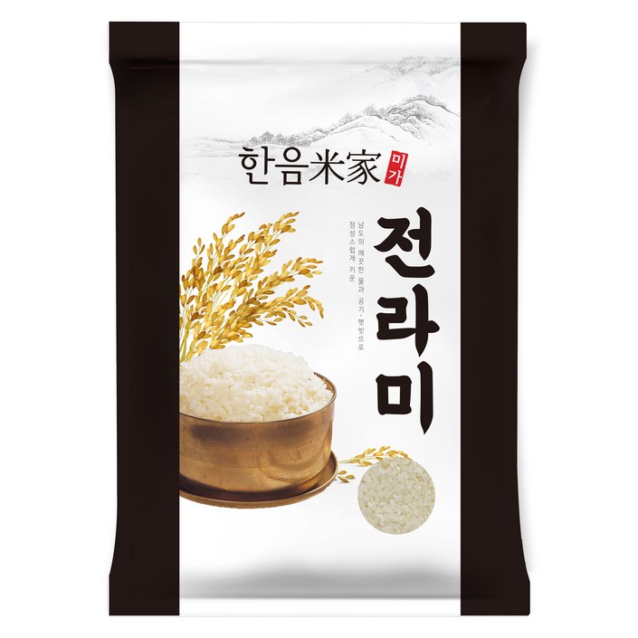 한음미가 2024년산 햅쌀 전라미 쌀, 상등급, 5kg, 1개