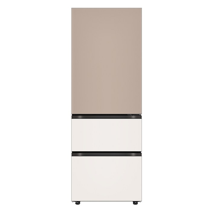 LG전자 오브제컬렉션 324L 3도어 스탠드형 김치냉장고 디오스 김치톡톡 Fit  Max 방문설치