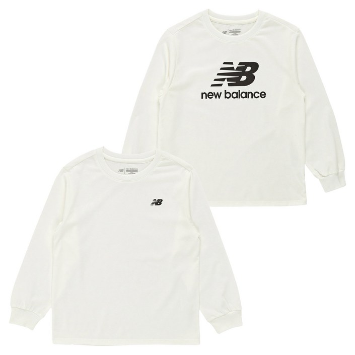 뉴발란스키즈 NK9BFB398U ESSENTIAL 긴팔 티셔츠 2종 세트