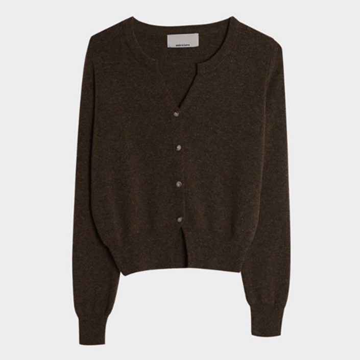 프롬미스 여성용 에인젤 트임 니트가디건