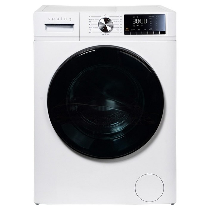 10 환급가전 쿠잉전자 1등급 드럼세탁기 10kg 방문설치, 화이트, LDW10W