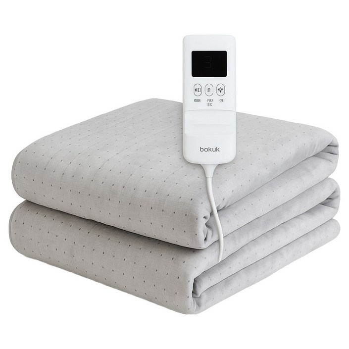 보국전자 엔슬립 듀얼히트 탄소열선 상하분리난방 고급 전기요 BKB5H01S