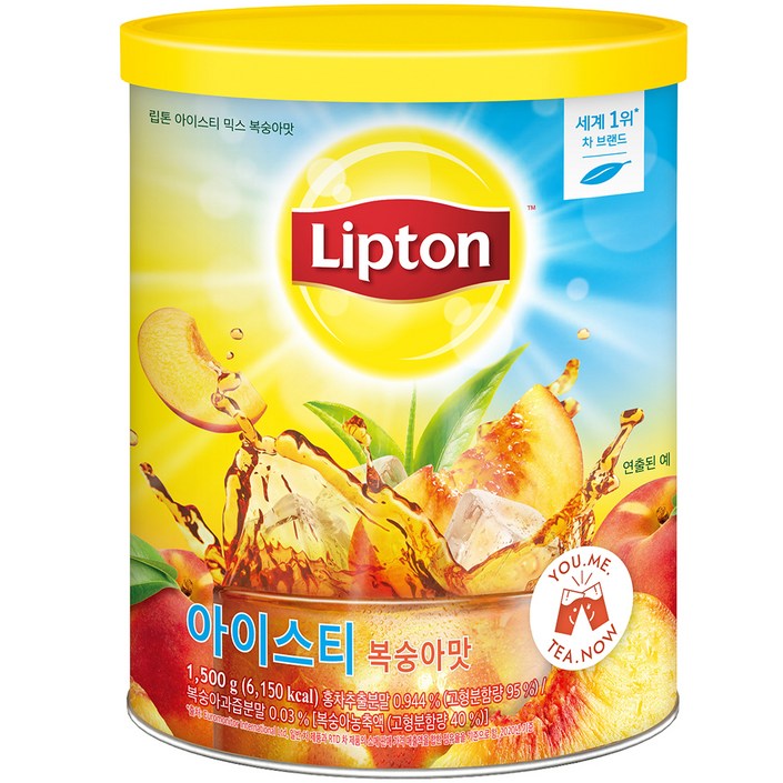 립톤 아이스티 분말 복숭아맛 립톤 아이스티 분말 복숭아맛