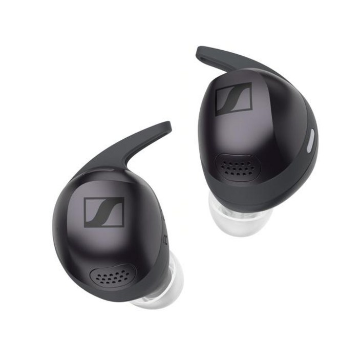젠하이저 MOMENTUM Sport 블루투스 이어폰, MSPORT1, Graphite 젠하이저 MOMENTUM Sport 블루투스 이어폰, MSPORT1, Graphite