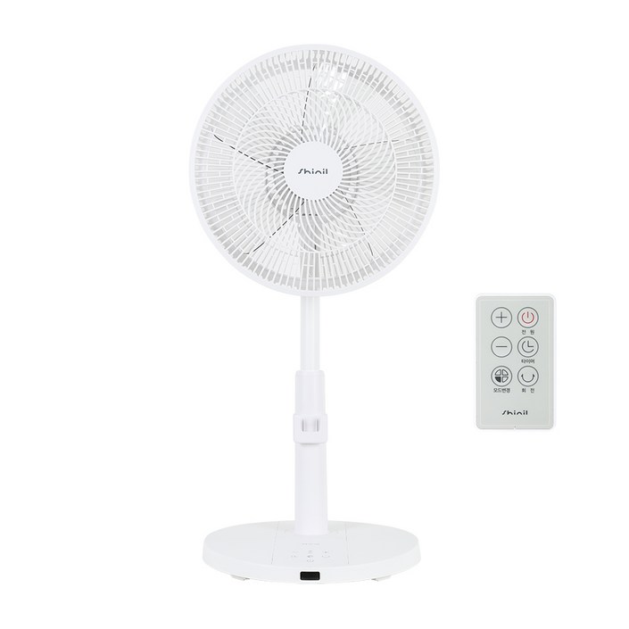 신일 BLDC 모터 12단 풍량 스탠드형 선풍기 SIFBLDC214WH, SIFBLDC214WH