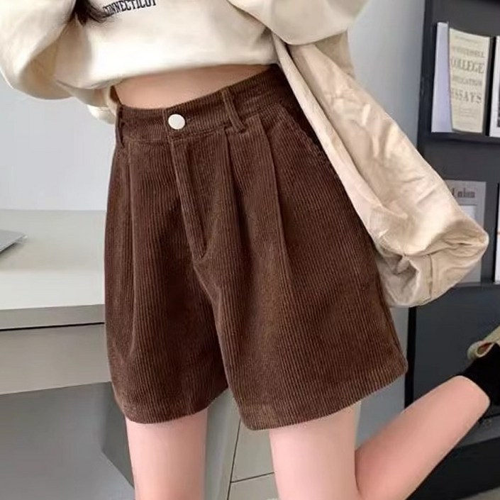 아이엠몽 여성용 루시타 코듀로이 캐주얼 골덴 5부 바지 아이엠몽 여성용 루시타 코듀로이 캐주얼 골덴 5부 바지