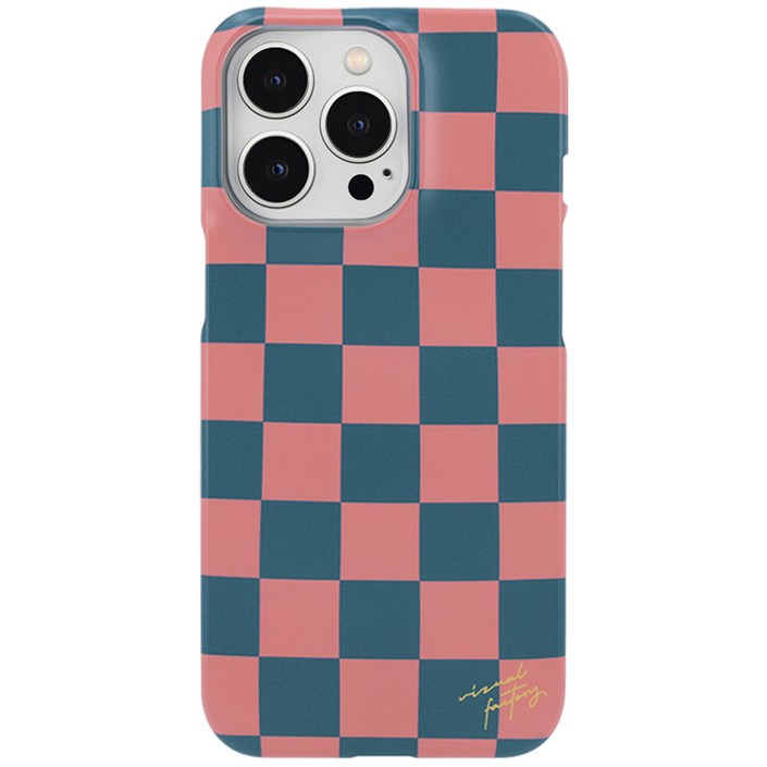 비주얼팩토리 체커보드 하드 휴대폰 케이스
