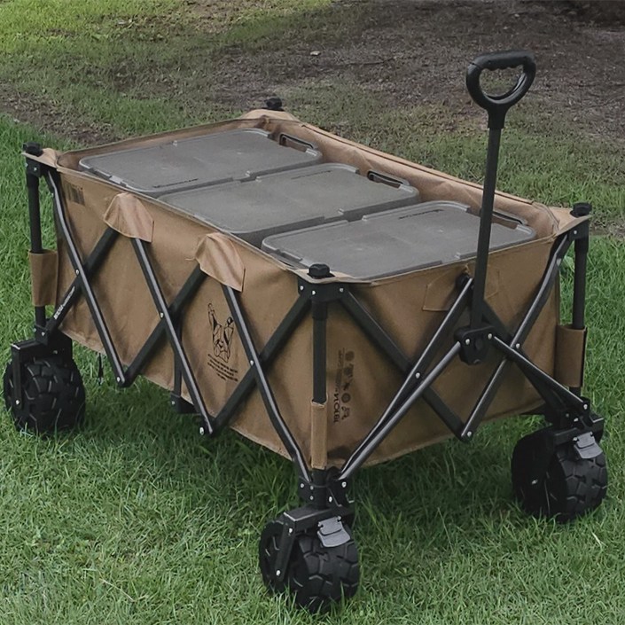 매드독 매드 자이언트 프리미엄 캠핑웨건, 탄, 1개