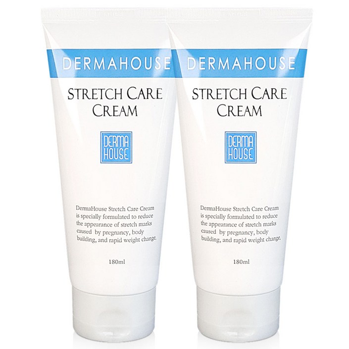 더마하우스 스트레치케어크림180mlx2개 산전 산후 임산부 청소년기 일반인, 2개, 180ml