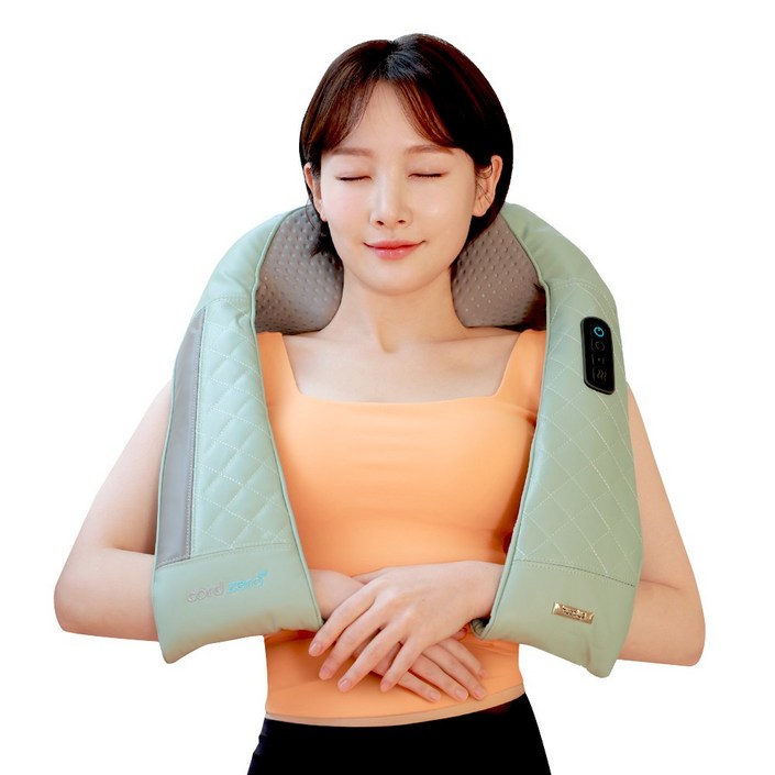휴플러스 무선 목 어깨 마사지기 880 - 꽉 잡아 주는 승모근 안마기
