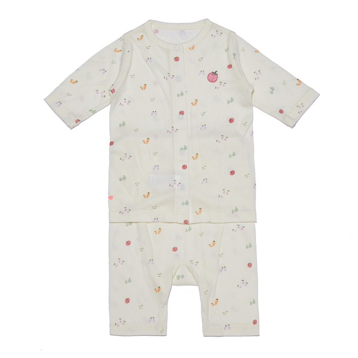 밍크뮤 미니팜 7부 상하 내의 or 우주복, 12개월