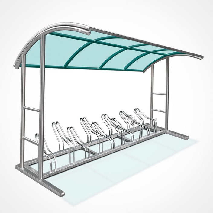 렉산형 자전거 거치대 E형 도서관 아파트 관공서 야외 자전거 보관소 보관대, 1개