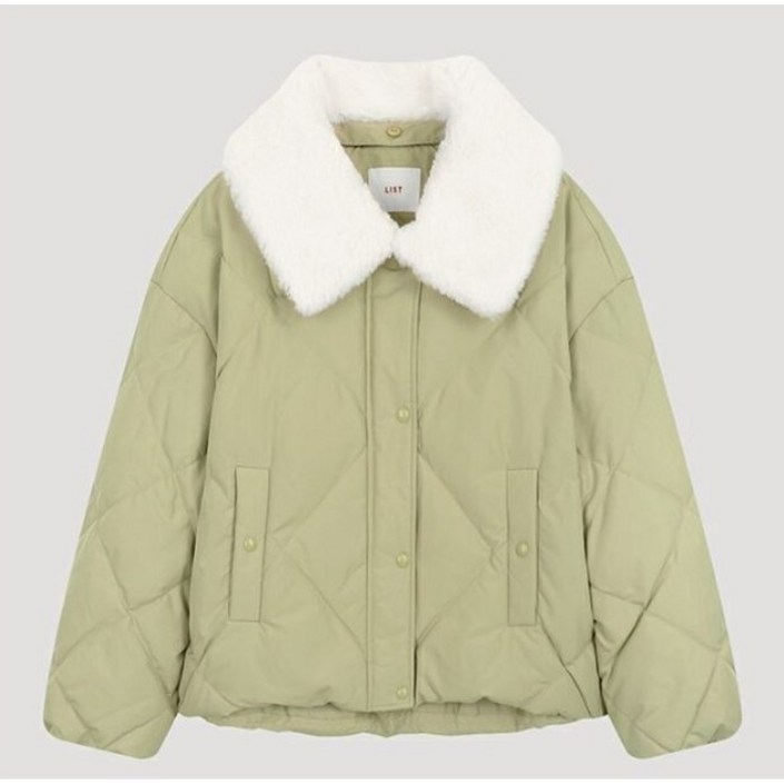 리스트 부클카라 누빔 덕다운 패딩TSDJPO82160