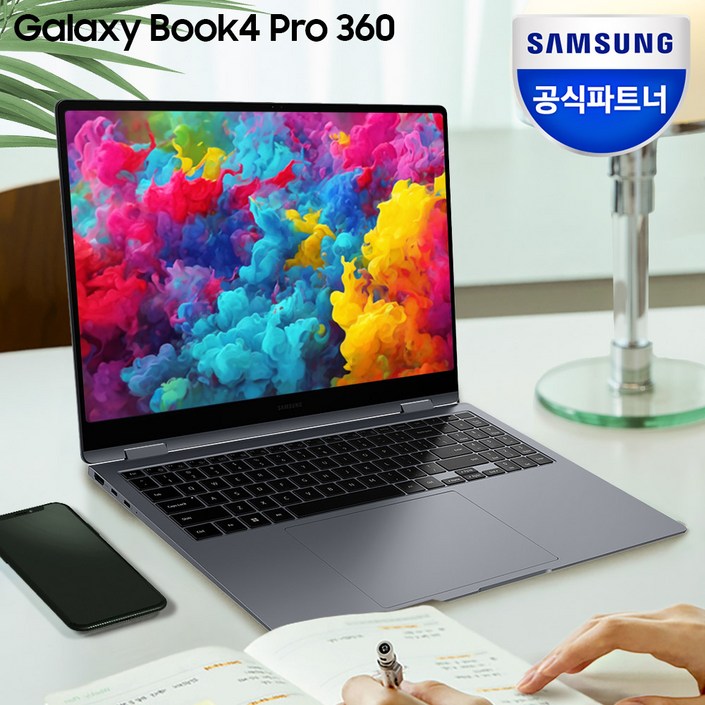 삼성전자 갤럭시북4 프로360 NT960QGKK71A 16인치 인텔 Ultra 7 WIN11 SSD 512GB 16GB, NT960QGKK71A, WIN11 Home, 16GB, 512GB, 문스톤 그레이