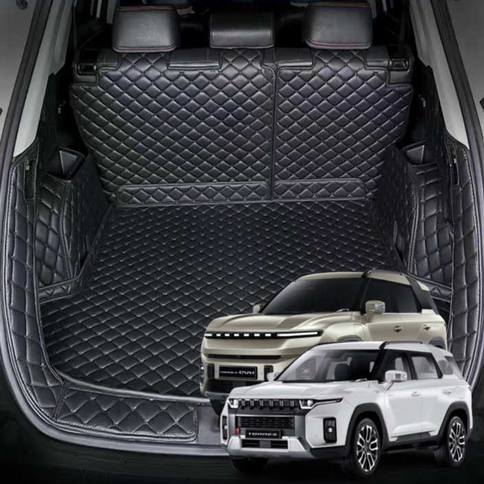 럭키카 토레스 트렁크매트 카매트 차박매트 방수 가솔린 하이브리드 호환 도어매트증정