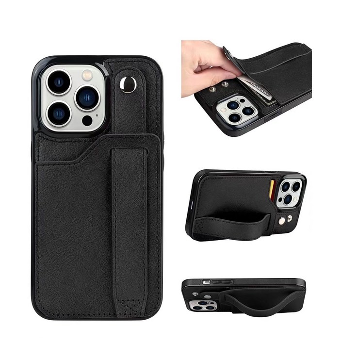 미라야키 아이폰13pro 삼합일입니다 비지니스 가죽입니다 카드 슬롯입니다  케이스입니다